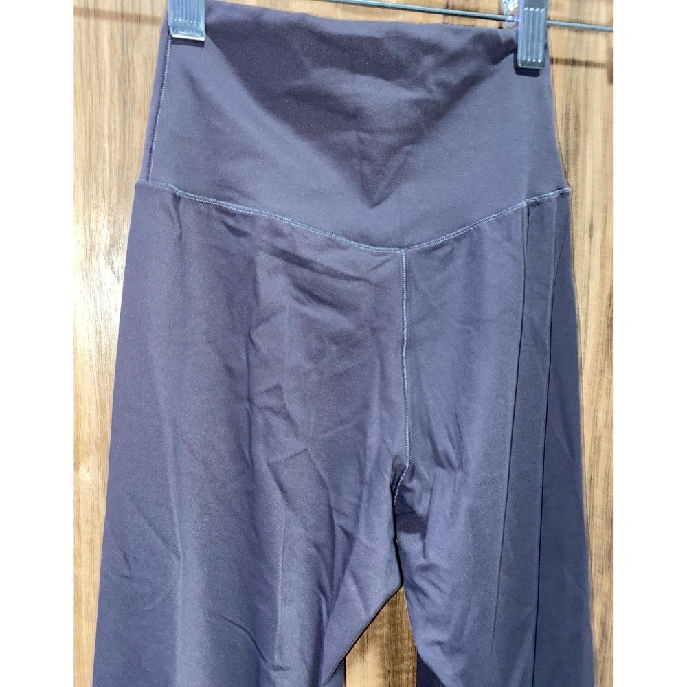 Sunzel Flare Leggings, Crossover Yoga Pants, X Small, Dark Gray - Picture 7 of 10